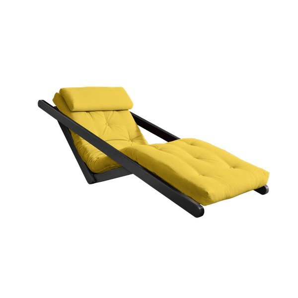 Șezlong extensibil Karup Figo Wenge/Amarillo-image-4