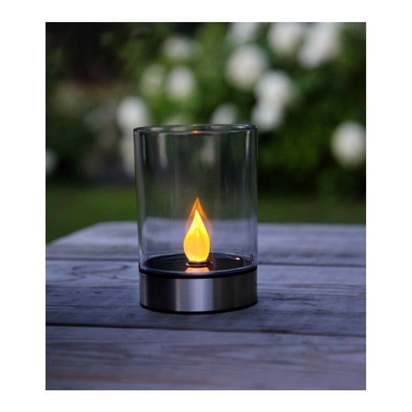 Corp de iluminat pentru grădină Solar Energy Garden Light Candle Steel-image-4