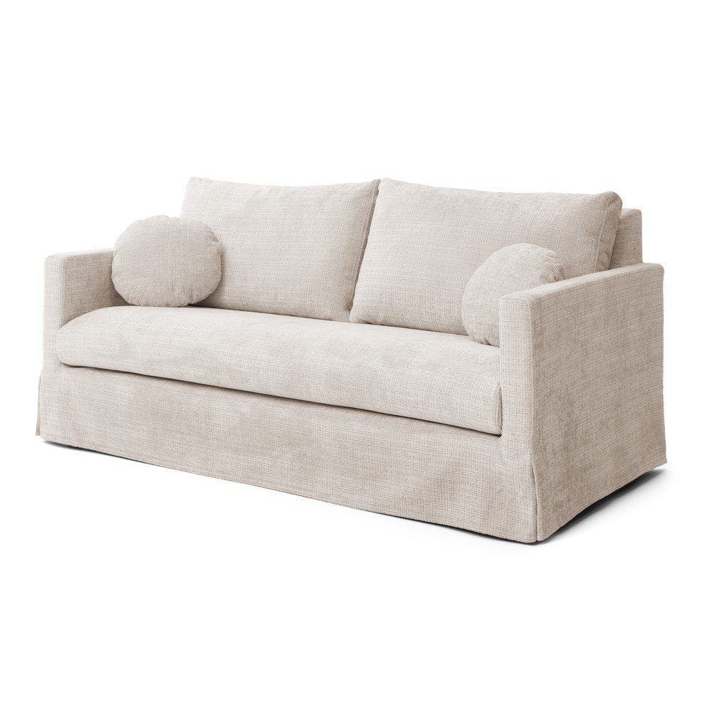 Canapea crem 195 cm Paphos – Ropez