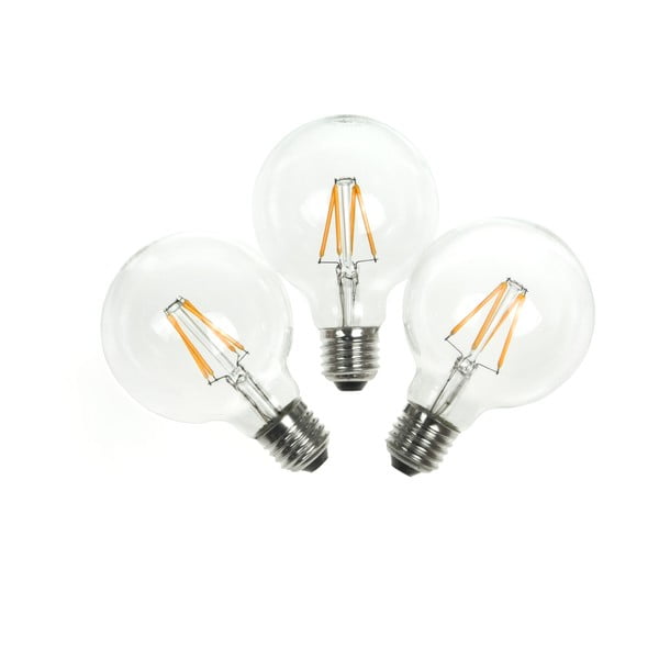 Set 3 becuri LED Bulb Attack POP Crown, 4 W