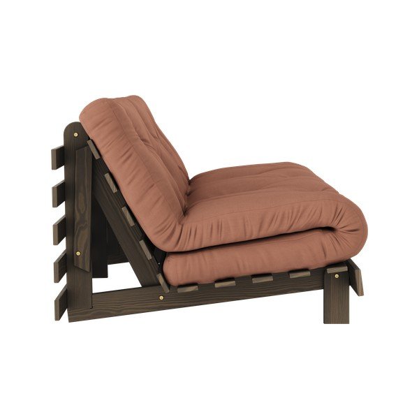 Canapea portocaliu arămiu extensibilă 160 cm Roots – Karup Design-image-4