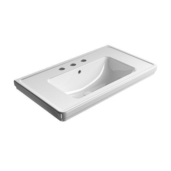 Chiuvetă albă din ceramică 90x50 cm Classic – Sapho