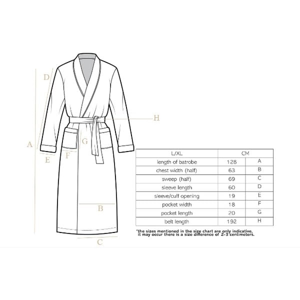 Halat de baie din pluș Tiseco Home Studio Cozy, L/XL, roșu-image-1