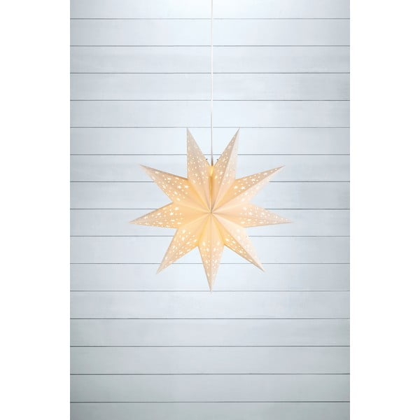 Decorațiune luminoasă albă ø 45 cm  cu model de Crăciun Solvalla – Markslöjd-image-1