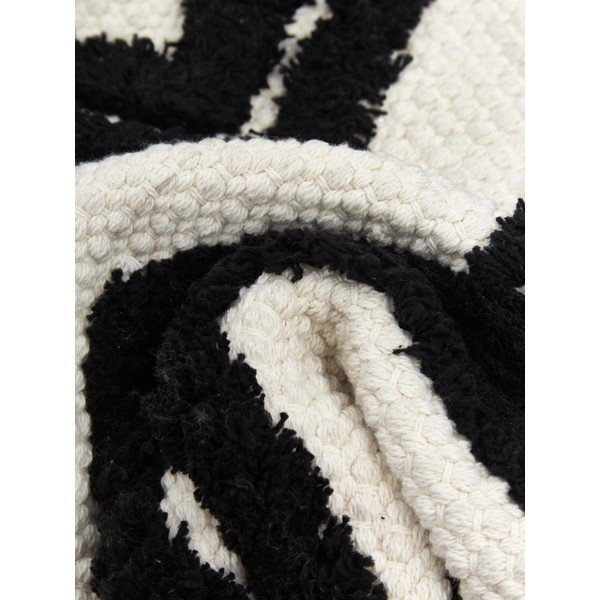 Față de pernă decorativă din bumbac Westwing Collection Akesha, 45 x 45 cm, alb-negru-image-3