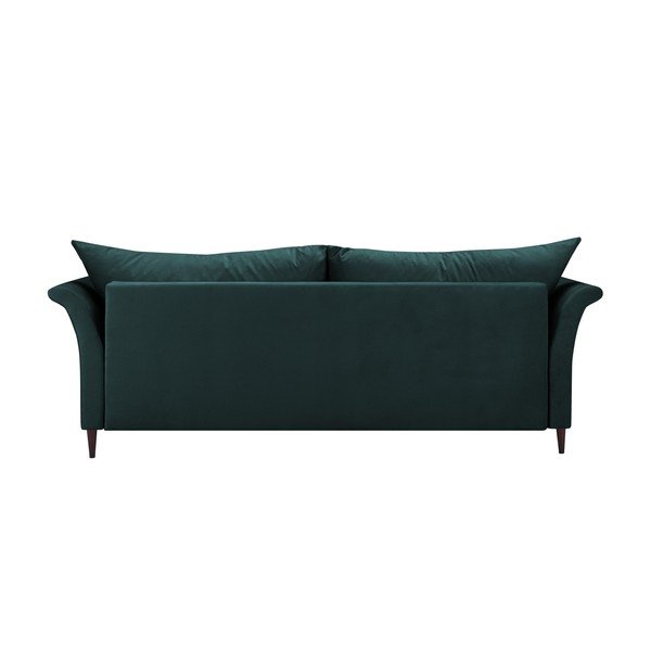 Canapea extensibilă cu spațiu pentru depozitare Mazzini Sofas Pivoine, verde albastru-image-4