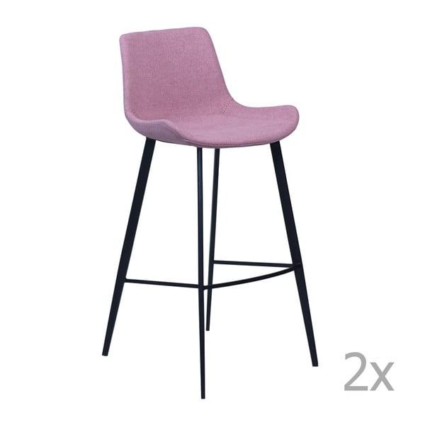 Set 2 scaune bar DAN-FORM Hype, roz