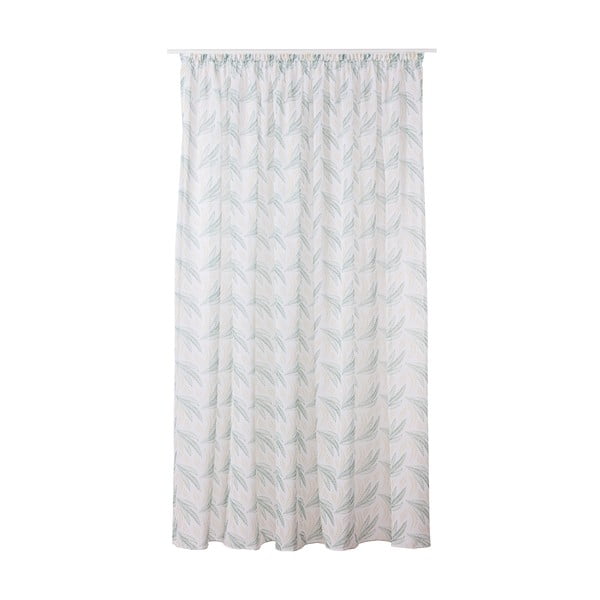 Perdea albă/verde 300x260 cm Seva – Mendola Fabrics