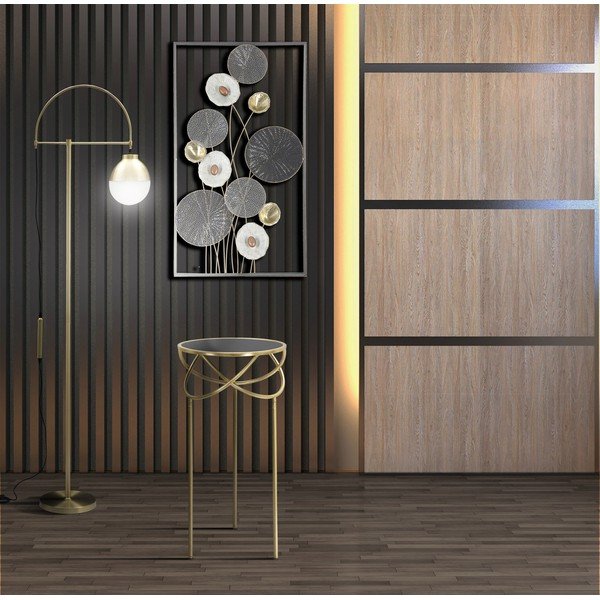 Lampadar Mauro Ferretti Elegant, auriu-image-1