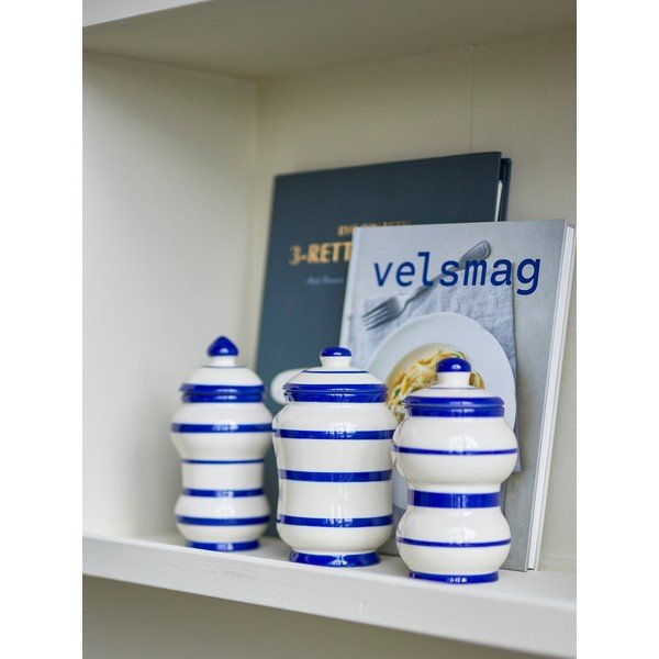 Recipiente 3 buc. din ceramică pentru alimente Maynard – Bloomingville-image-1