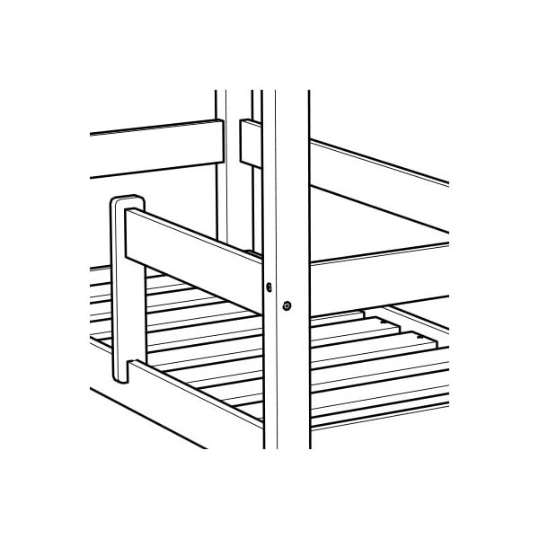 Pat pentru copii, cu părți laterale,  Benlemi Tery, 80 x 160 cm-image-3