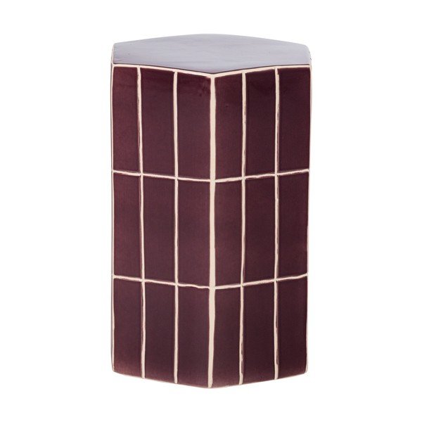 Măsuță auxiliară din ceramică 26x30 cm Plu – WOOOD