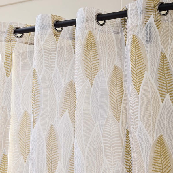 Perdea bej din voal 140x240 cm Kim – douceur d'intérieur-image-2