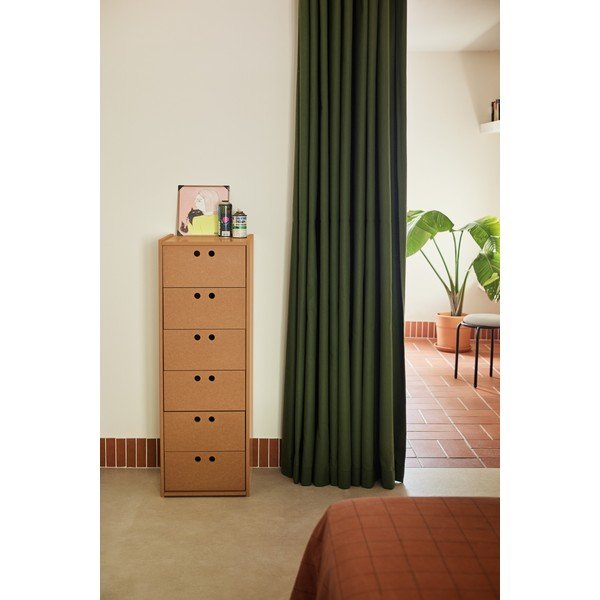 Dulap în culoare naturală 40x118x40 cm Wally – Teulat-image-1