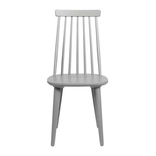 Scaun de dinig din lemn de cauciuc Rowico Lotta, gri deschis-image-2