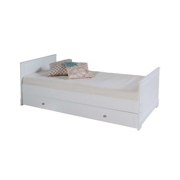 Sertar pentru pat BELLAMY Marylou, 90 x 200 cm, alb-image-2