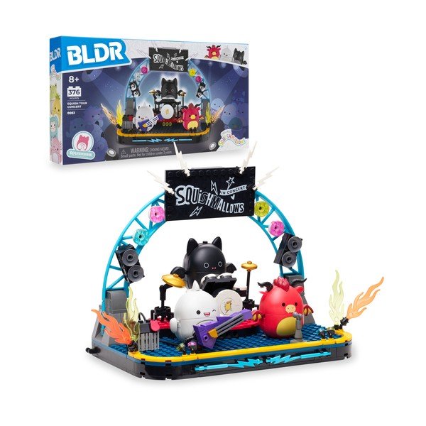 Kit de construcții BLDR Concert – SQUISHMALLOWS