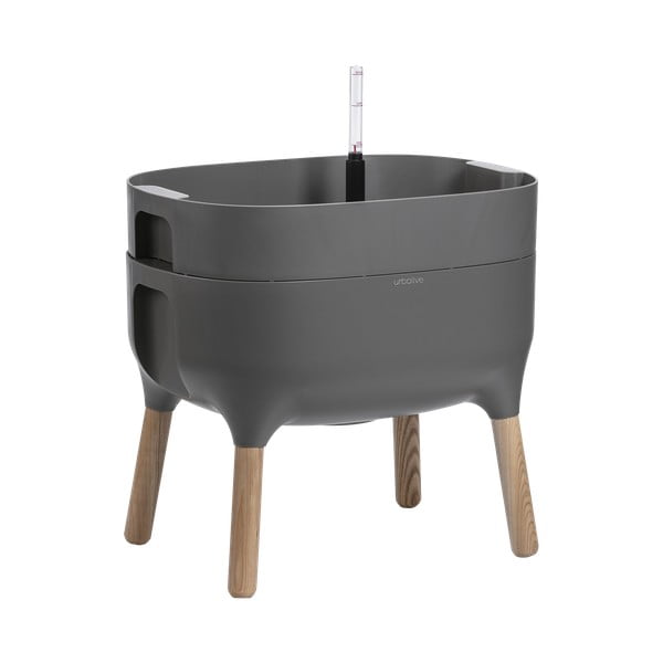 Recipient de cultivare din plastic cu sistem de auto-irigare Urbalive – Plastia