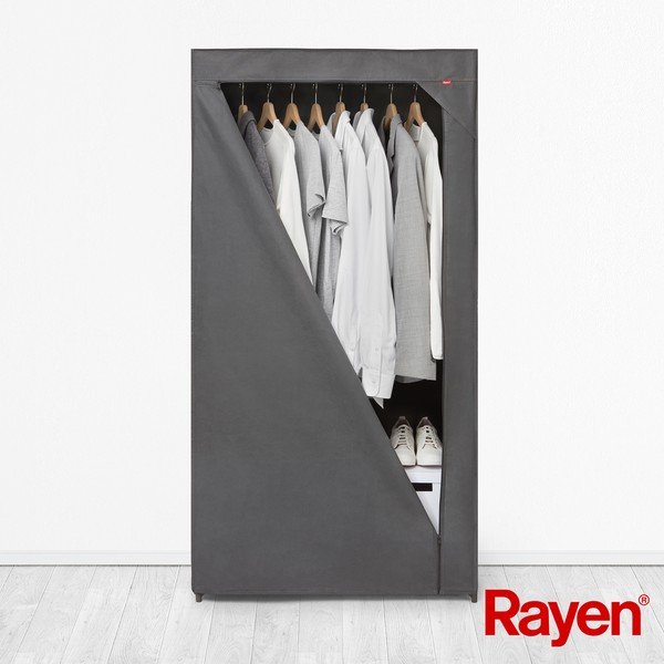Șifonier gri din material textil 79x155 cm – Rayen-image-4