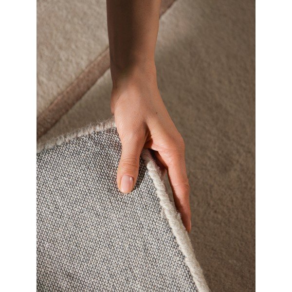 Covor maro/crem din amestesc de lână 120x170 cm Presilda – Villeroy&Boch-image-2