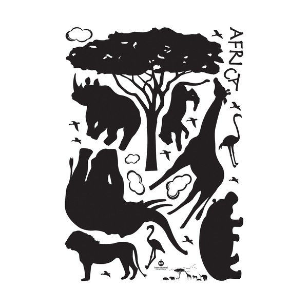 Autocolant Ambiance Little African Animals-image-2