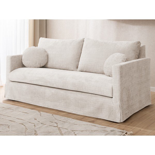 Canapea crem 195 cm Paphos – Ropez-image-1