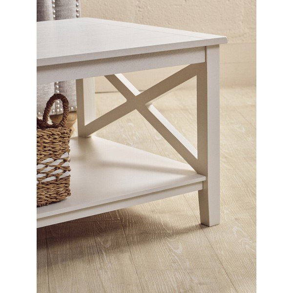 Măsuță de cafea albă 60x120 cm Heritage – Premier Housewares-image-2