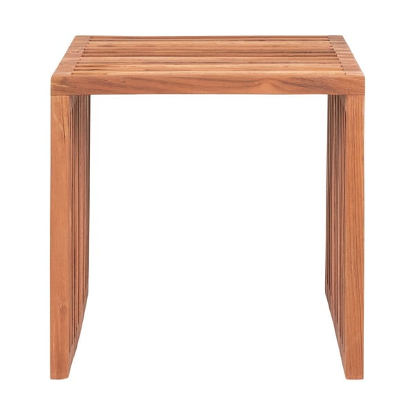 Măsuță auxiliară lemn masiv de tec 40x40 cm Pego – House Nordic-image-3