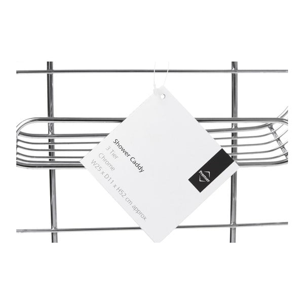Raft pentru cabina de duș Premier Housewares Caddy-image-2