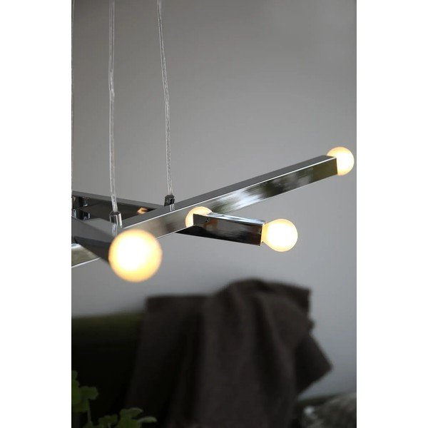 Lustră argintie din metal Stack – Markslöjd-image-3