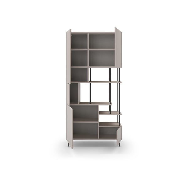 Bibliotecă crem 84x175 cm Perla – Marckeric-image-4