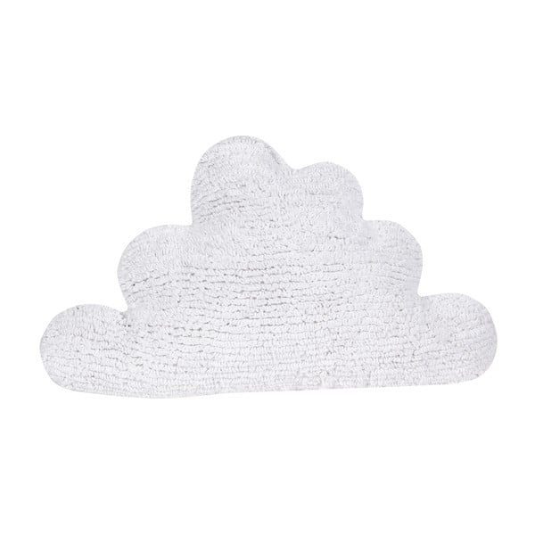 Pernă din bumbac Happy Decor Kids Cloud, 45 x 45 cm, alb