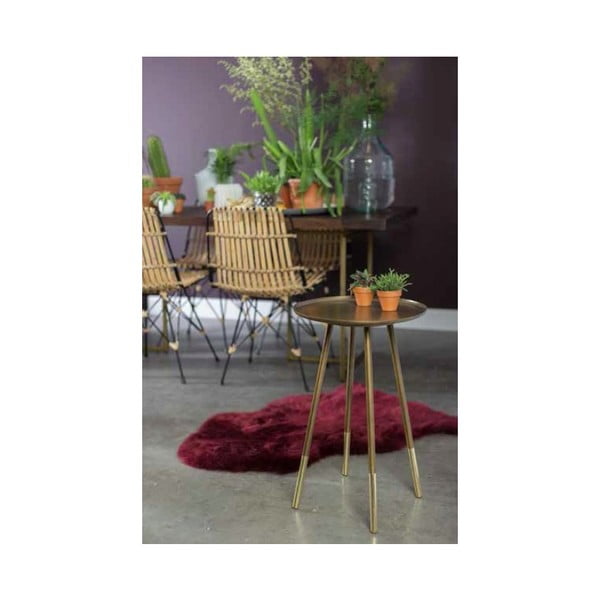 Măsuță din alamă Dutchbone Eliot-image-1