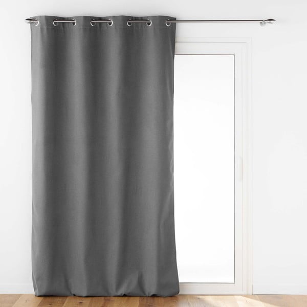 Draperie gri antracit antifonică 140x260 cm Jupiter – douceur d'intérieur