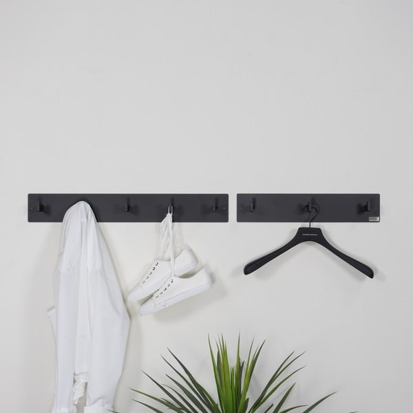 Cuier de perete negru din metal 50 cm Leatherman – Spinder Design-image-2