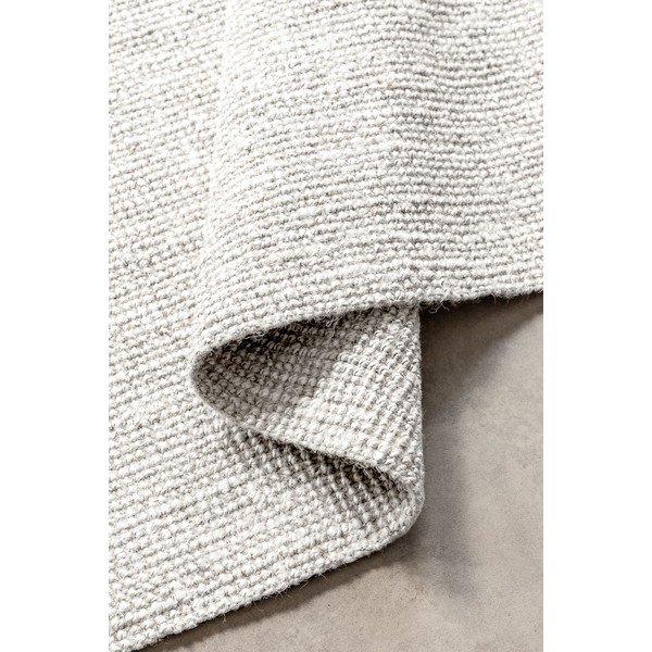 Covor tip traversă gri deschis reversibil/țesut manual din iută 80x200 cm Bouclé Jaipur – Hanse Home-image-4