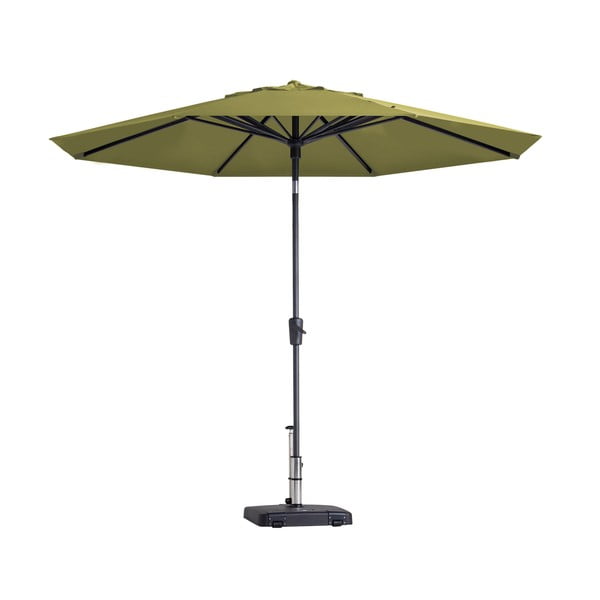 Umbrelă de soare verde ø 300 cm Paros II - Madison