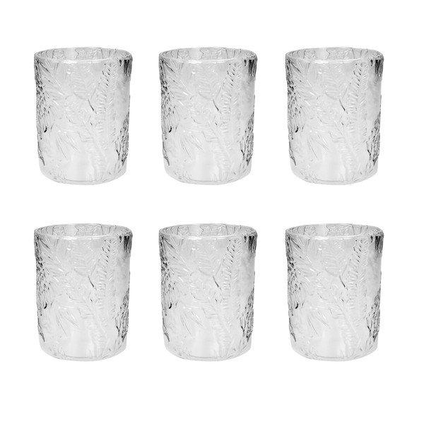 Pahare 6 buc. - țesătură de acril 400 ml Tropical – Brandani