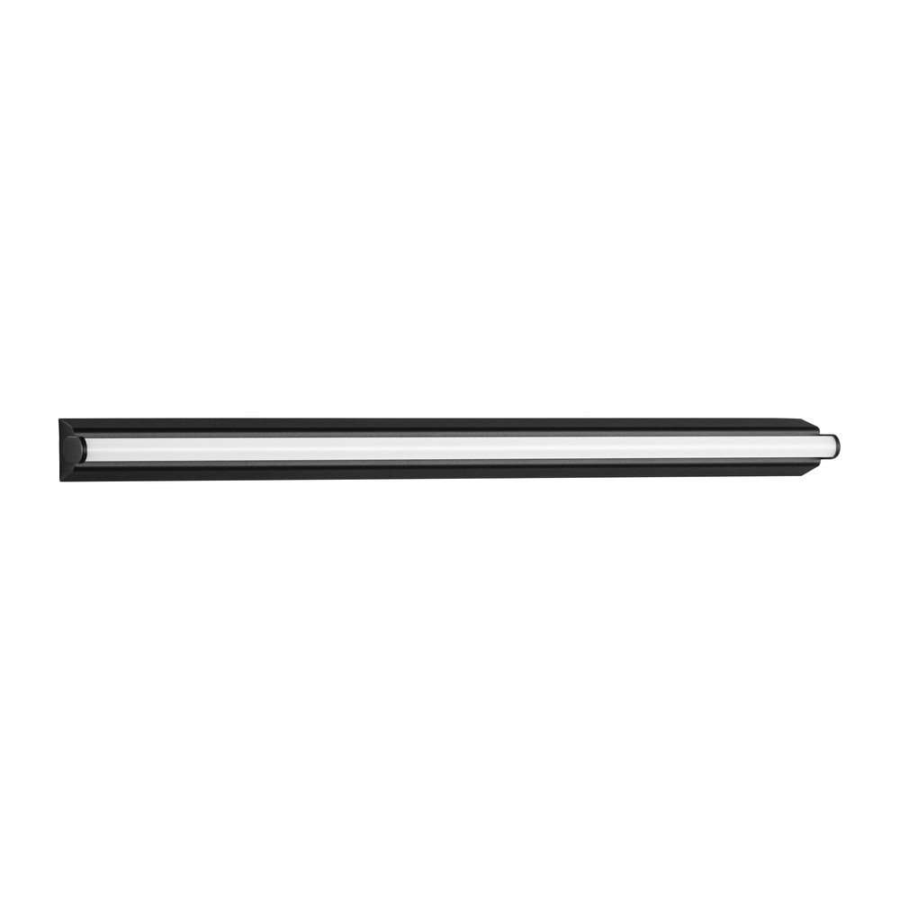 Aplică de perete negru-mat LED din aluminiu Endo – Nova Luce