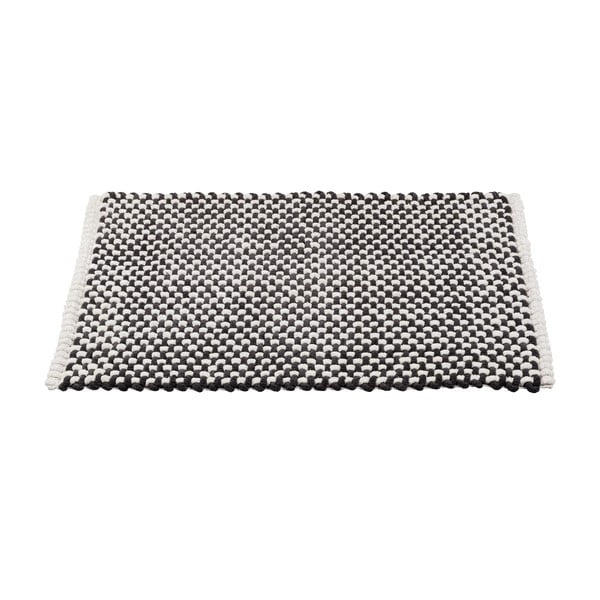 Covoraș de baie alb-negru din material textil 50x80 cm Covelo – Wenko-image-2