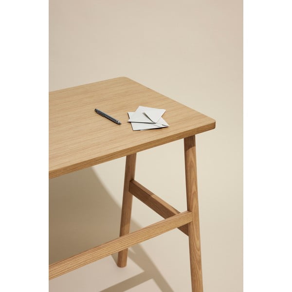 Birou cu aspect de lemn de stejar 50x120 cm Acorn – Hübsch-image-1