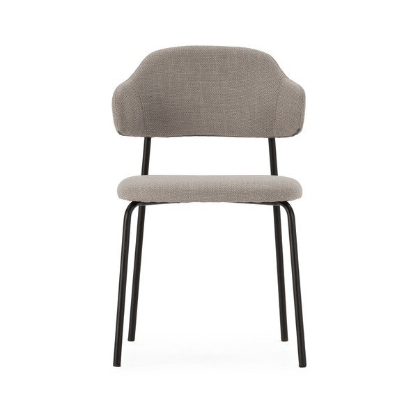 Scaune de dining gri-deschis 4 buc. Adriel – Marckeric-image-2