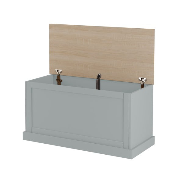 Cufăr gri 90x45 cm Binz – Støraa-image-3