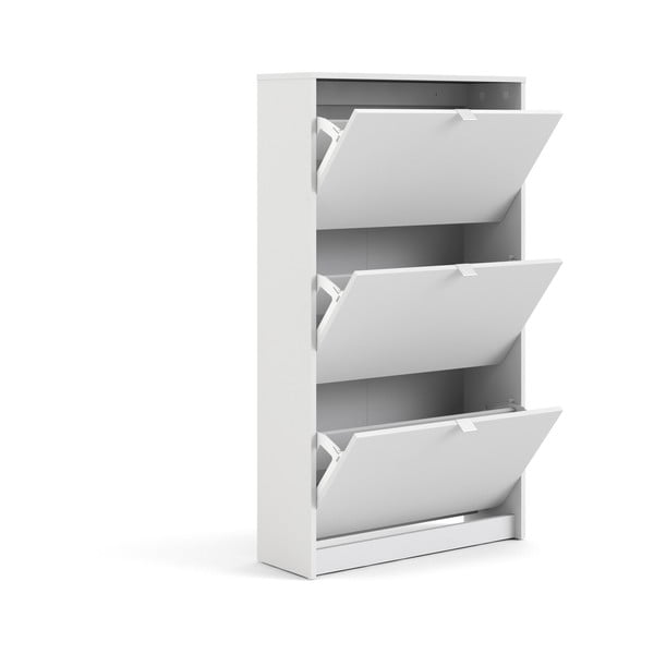 Pantofar alb cu deschidere înclinată Shoes – Tvilum-image-4