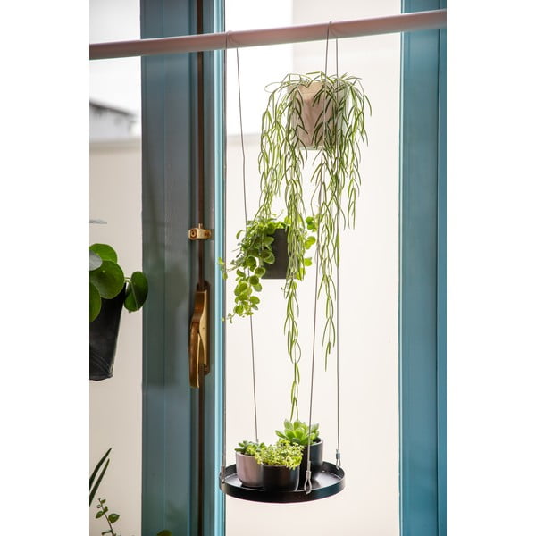 Ghivece 2 buc. din plastic suspendate și de perete ø 10 cm – Esschert Design-image-1