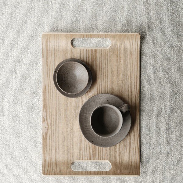 Bol mic maro deschis din ceramică ø 8 cm KUMI – Blomus-image-1