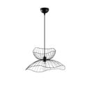 Lustră neagră cu abajur din metal ø 50 cm Farac – Opviq lights