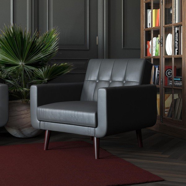 Fotoliu negru Nola – Støraa-image-4
