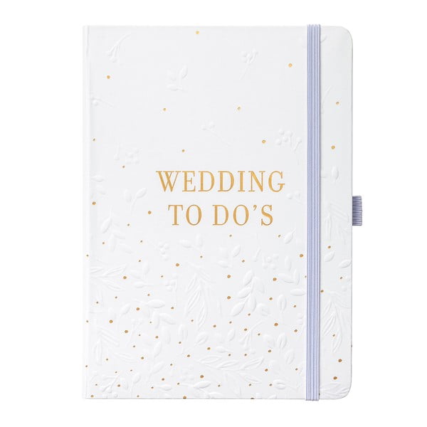 Planificator de nuntă Busy To Do, alb-image-2