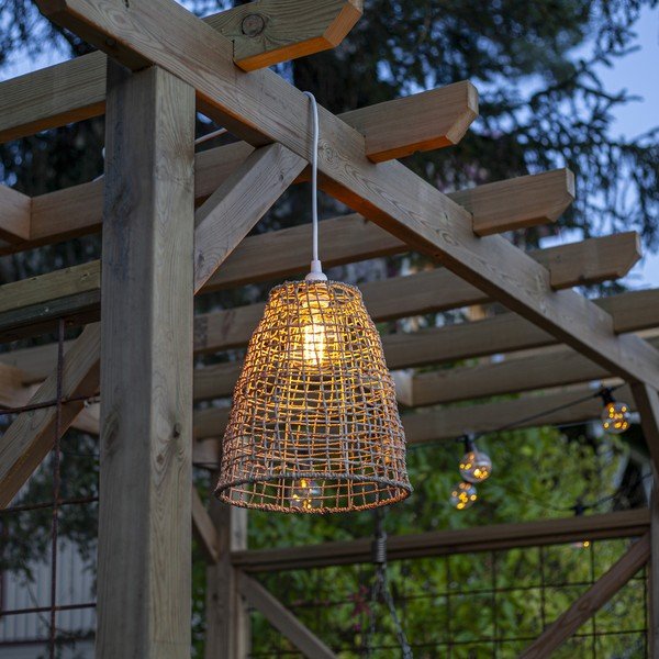 Abajur în culoare naturală ø 30 cm Tove – Star Trading-image-1